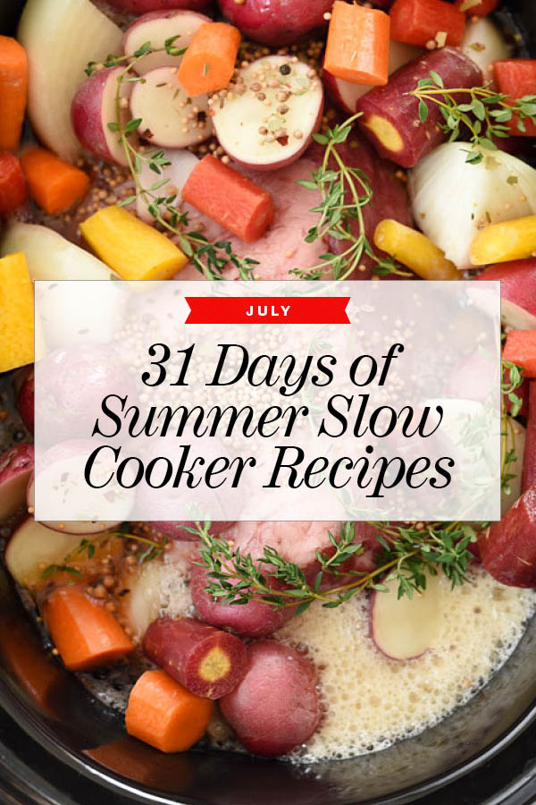 31 Dias de Verão Receitas de Cozinha Lenta a Fazer em Julho | foodiecrush.com