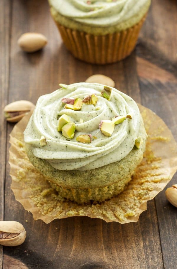 Matcha Cupcakes de Chá Verde