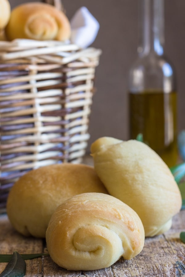 Pão de azeite de oliva caseiro