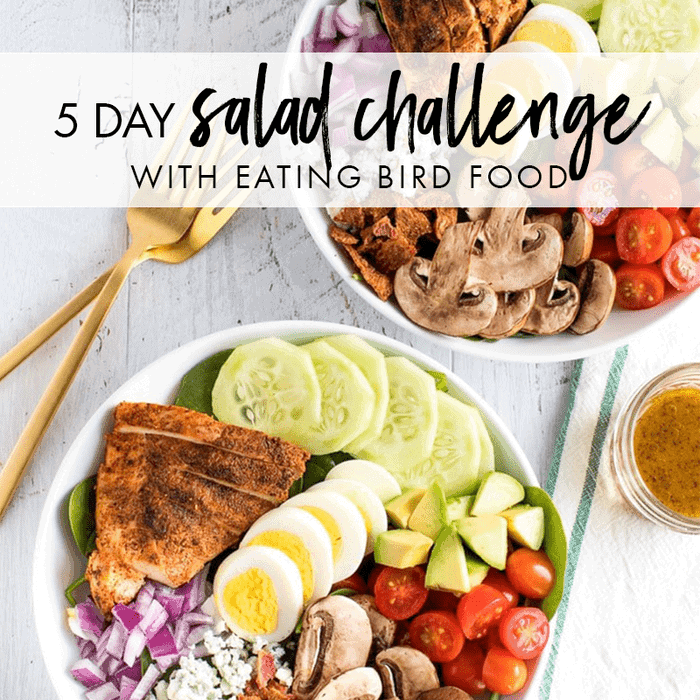 Desafio 5 Dias de Salada com Comida de Pássaro