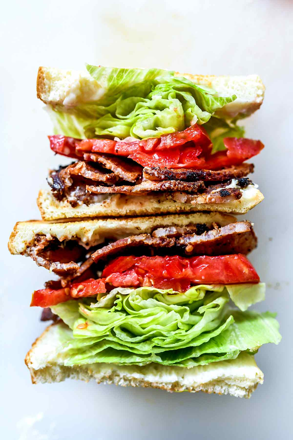 The Best BLT Sandwich | foodiecrush.com #blt #bacon #lettuce #tomato #sandwich #lunch #recipes