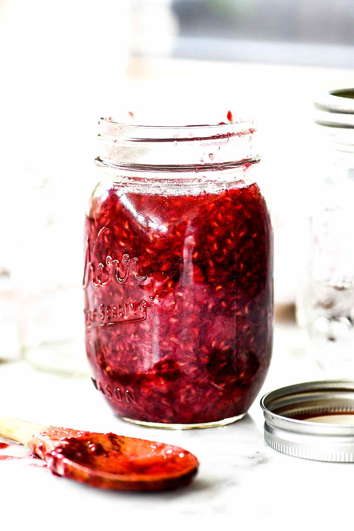 20-Minute Berry Jam | foodiecrush.com #jam #recipes #recipes #berry