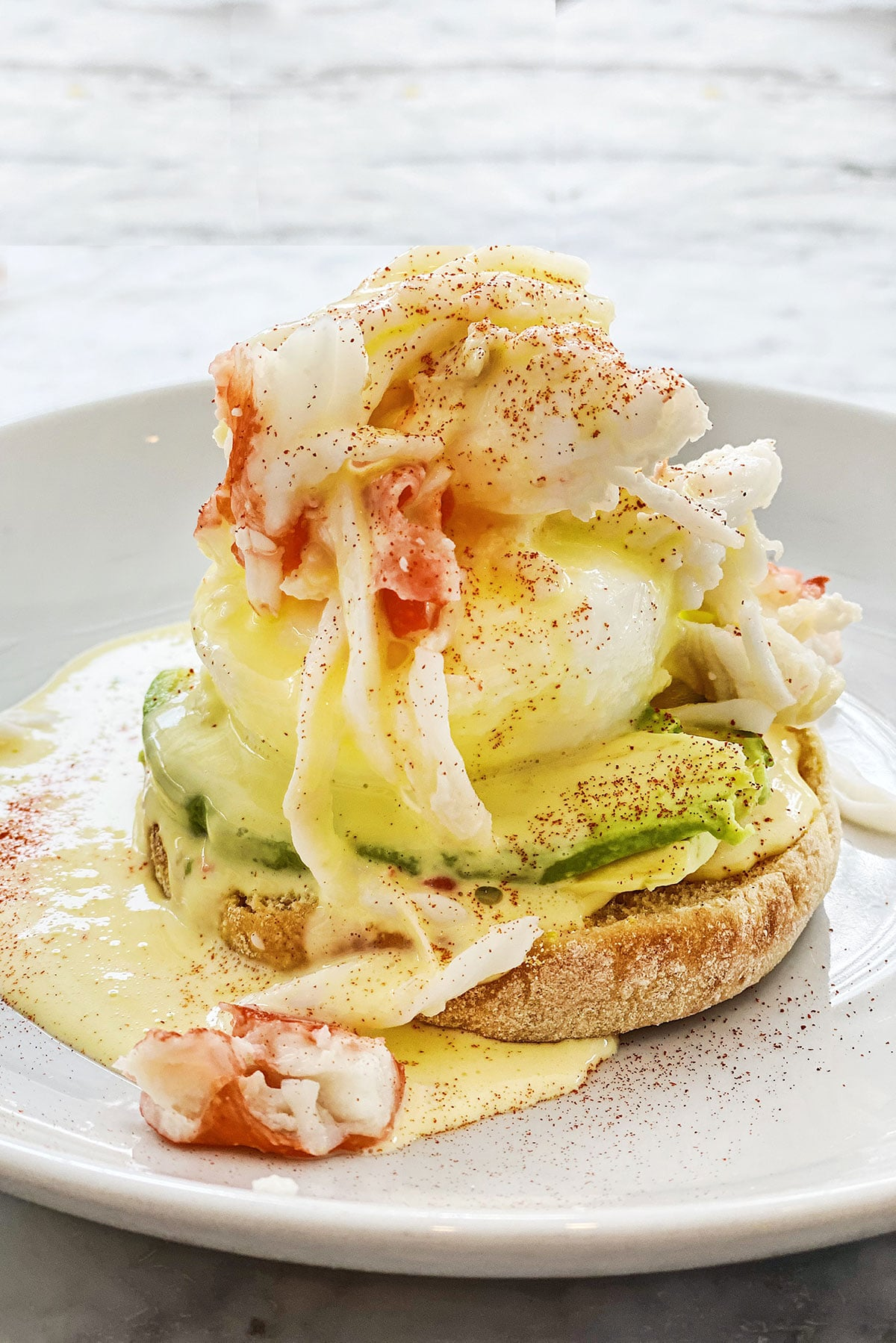 Crab Benedict foodiecrush.com