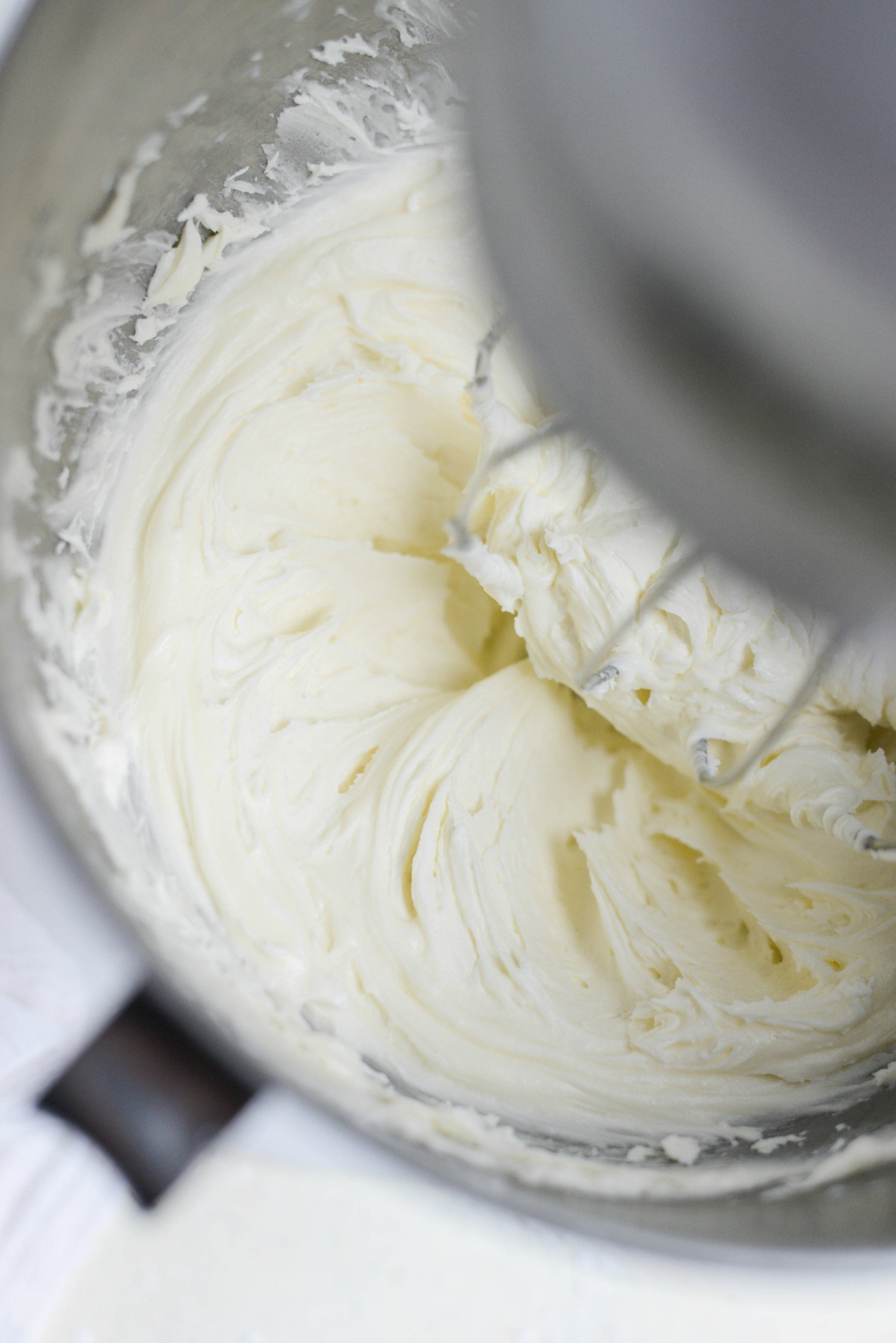 Geléia de creme de manteiga branca