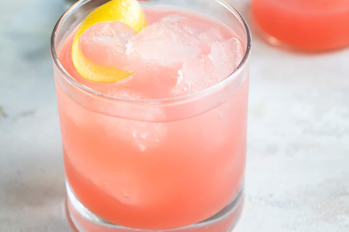 Um cocktail de galgo.