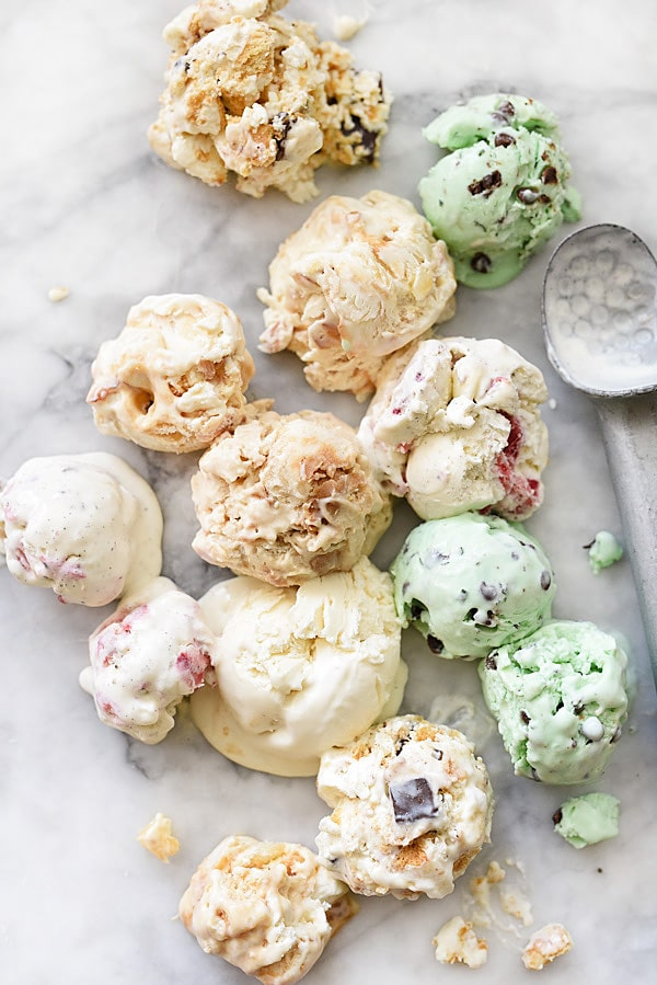 Como fazer um sorvete caseiro fácil e sem virada mais 10 idéias para sabores de sorvete caseiro | foodiecrush.com