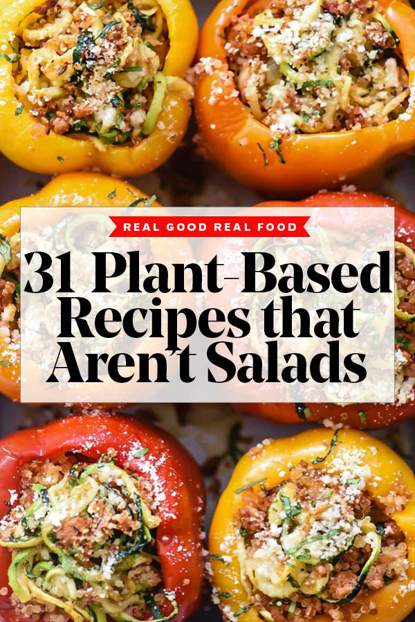 31 Receitas à base de plantas que não são saladas | foodiecrush.com #recipes #recipes #dinner