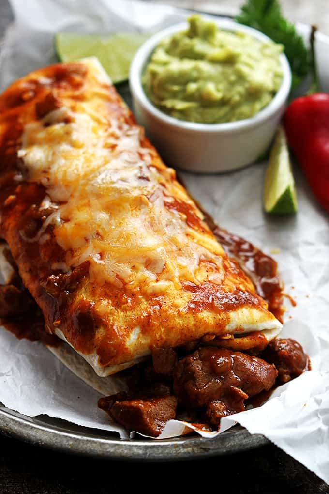 Burritos Chilenos Colorado Sufocados